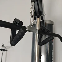 2Pcs Pulls Up Grip Handle Fitness Hook Handle Grip Non Slip Angled Grip Handle Resistance Band Handle for Barbell Pull-up Bars 6