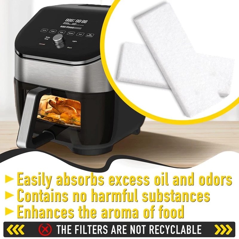 ABXF 12PCS Air Fryer Filters For Instant Vortex Plus 6 Quart Air Fryer With A Filtration System Effective At Removing Odors