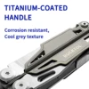 ROCKTOL Multitool,19-in-1 Multitool Pliers with Titanium-plated Handle, Safety Locking, Lightweight EDC Tool and Nylon Sheath fo 2