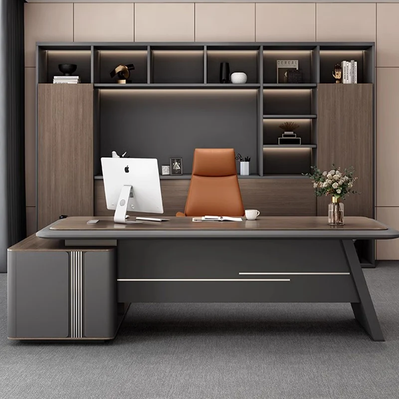 

Height Kawaii Office Desk Reception Garden Standing Drawers Office Desk Storage Student Escritorio Esquina Bussiness Furniture