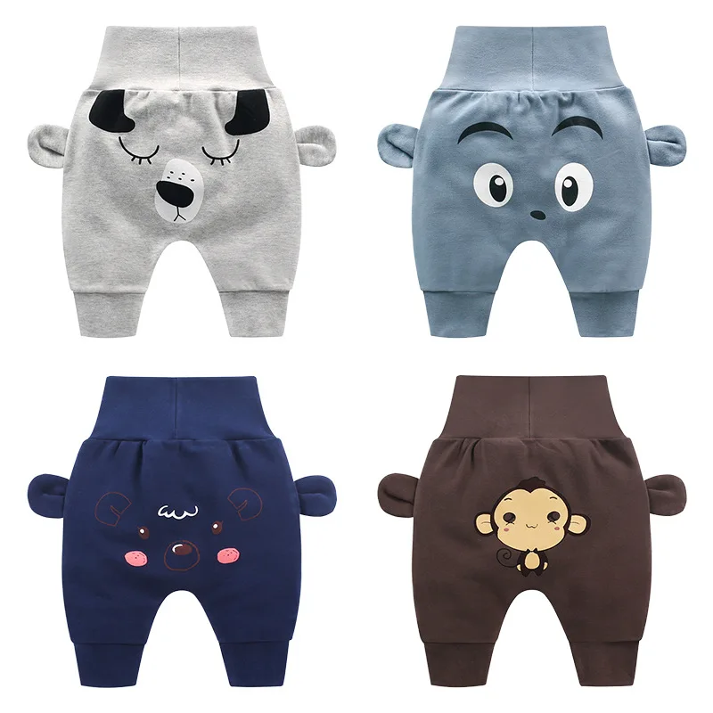 Baby Pants Boys Girl baby trousers Cartoon High Waist Children Toddler Spring Autumn Newborn Infant Trousers