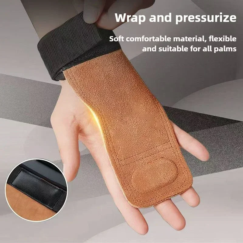 1/2PC Bench Press Weight Lifting Wrist Hooks Straps Deadlift Gloves for Pull Up Weightlifting Kettlebells Gymnastics Workout