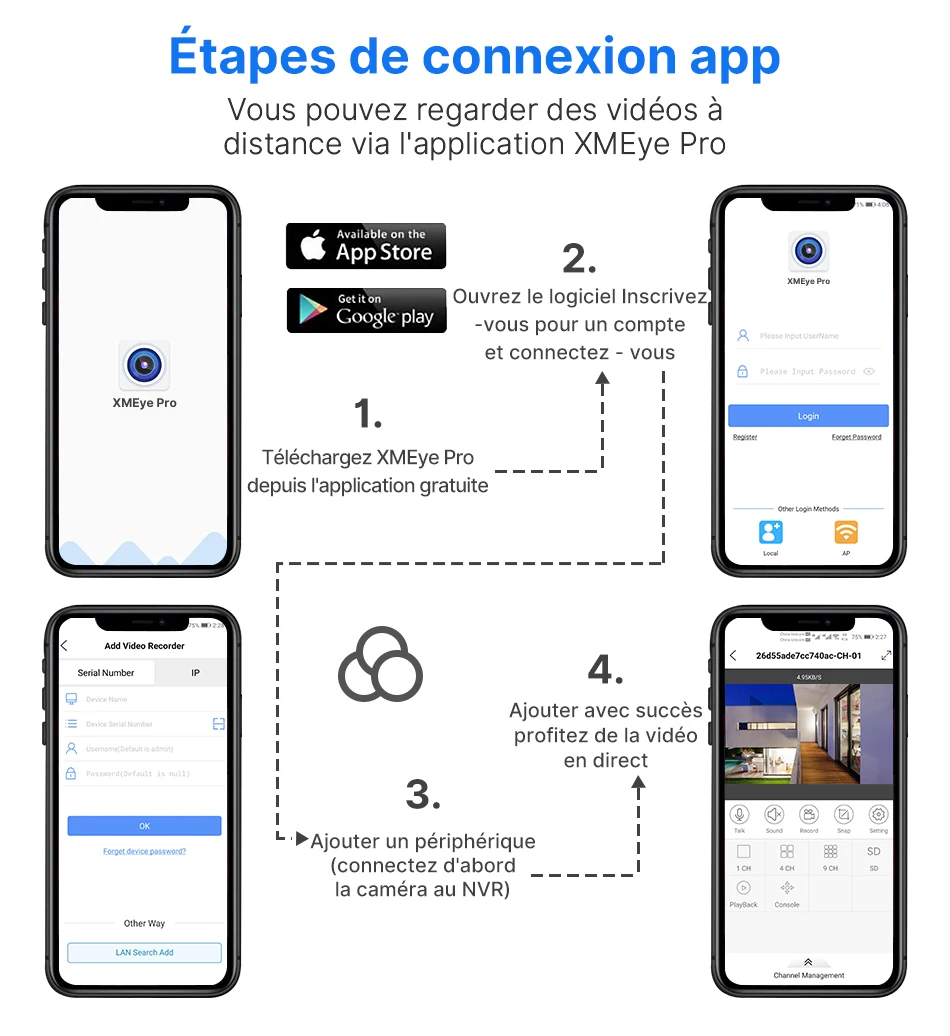 Hiseeu 5MP CCTV 10CH 4K NVR POE ONVIF Kit Caméra IP Camera Voiture Vigilância De Recul Security Protection Appareille Photo De Video Surveillance Maison pour La Maison Extérieure Camara Exterior