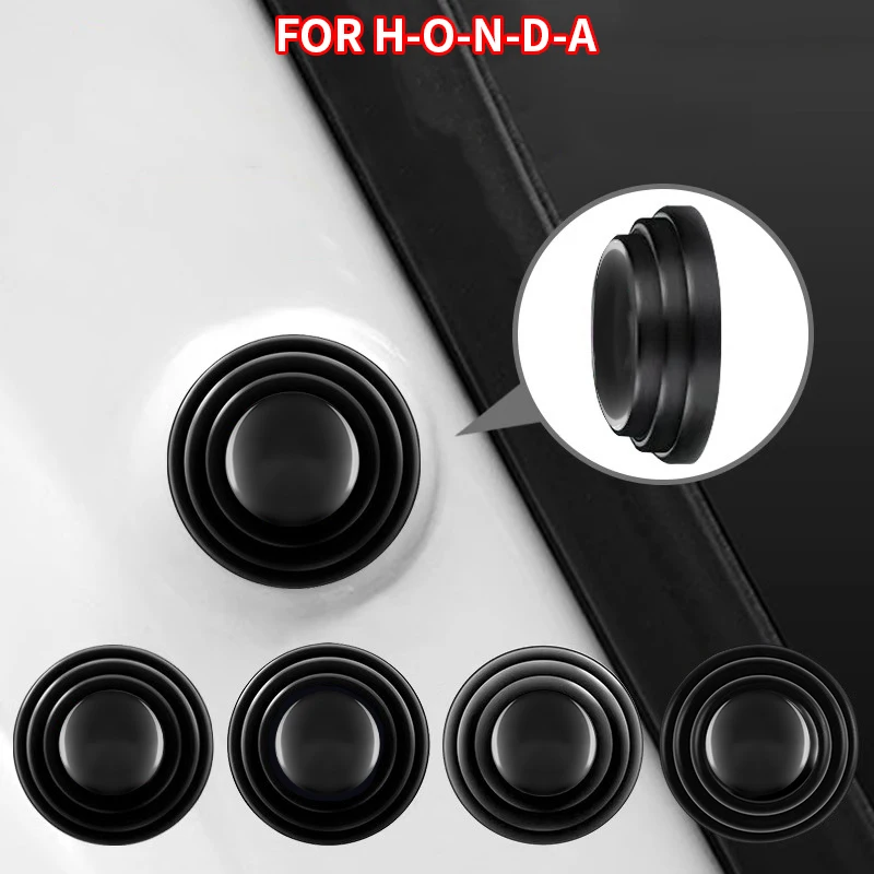 

4pcs Car Trunk Door Shock Cushioning Anti-collision Pad Auto Accessories for Honda Mugen Power Civic 4d Accord CRV Hrv Fit Jazz
