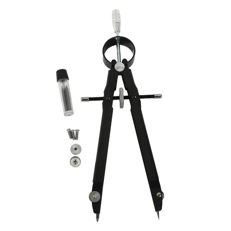 Professional Compass, Compass Geometry Set With Lock, Math And