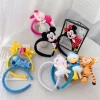 Stitch and Minnie Mouse cute cartoon bow headband - A colorful hair accessory suitable for festival costumes