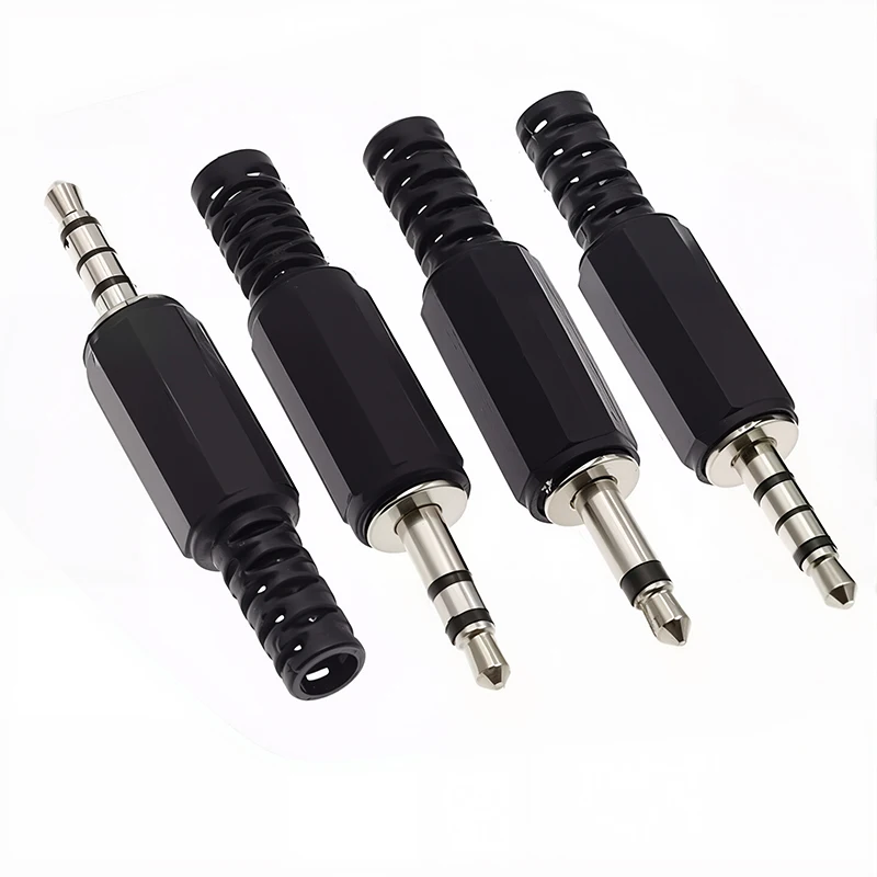5/20PCS 3.5mm Audio Male Plug 3.5 Jack 2/3/4 Sections Connector for Microphone Headphone Audio Plug 3