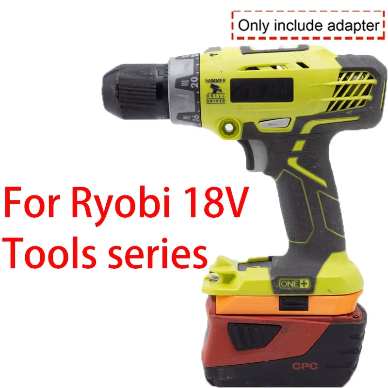 Battery Adapter/Converter for Ryobi ONE+ 18V Li-Ion Tools for