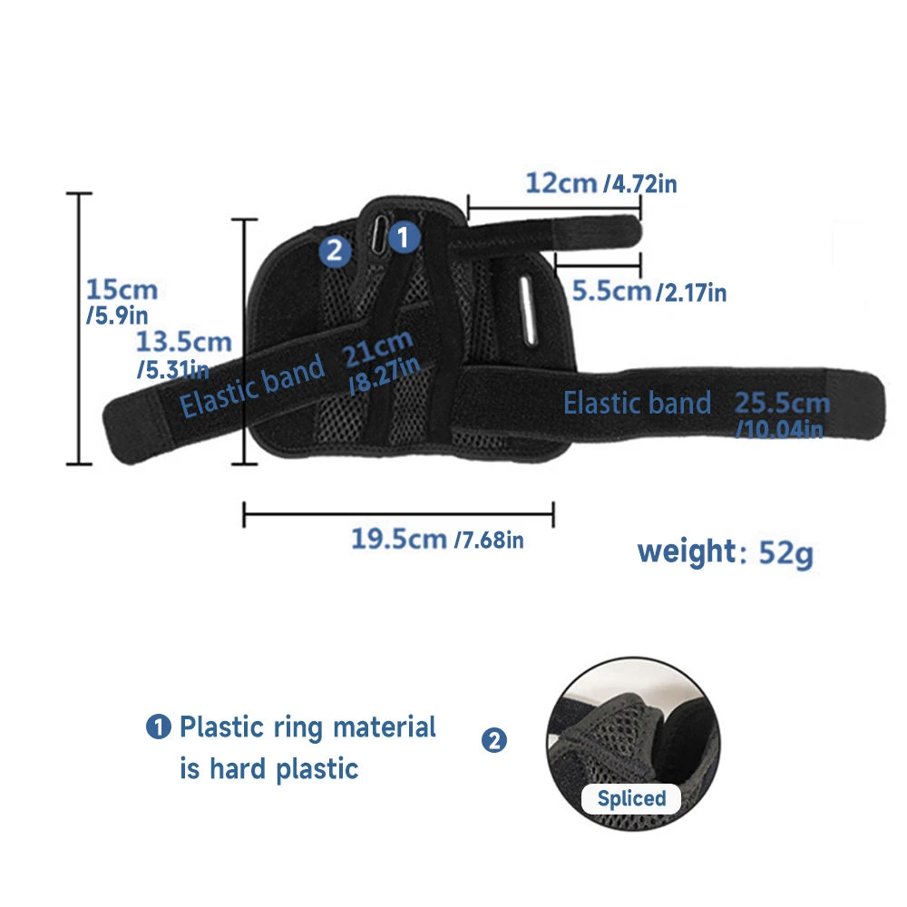 1PC Thumb Splint Stabilizer Wrist Support Brace Protector Carpal Tunnel Tendonitis Pain Relief Right Left Hand Immobilizer 4