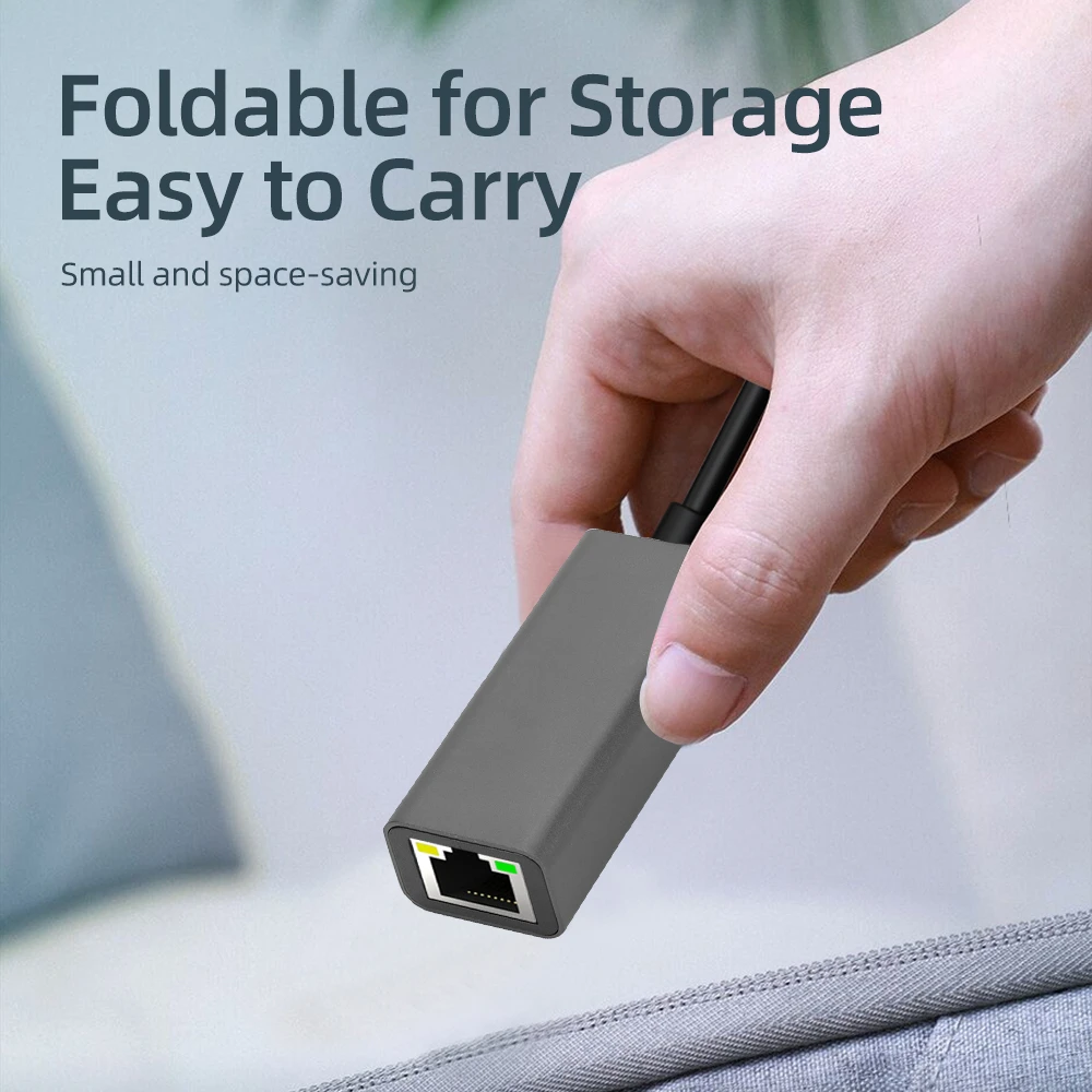USB para RJ45, LAN, Gigabit Ethernet, Chip