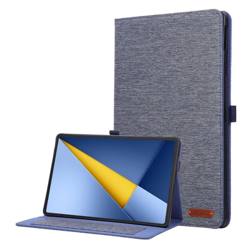 Elegant Soft Fabric Flip Stand Tablet Cover, 9.7-Inch Protective Shell