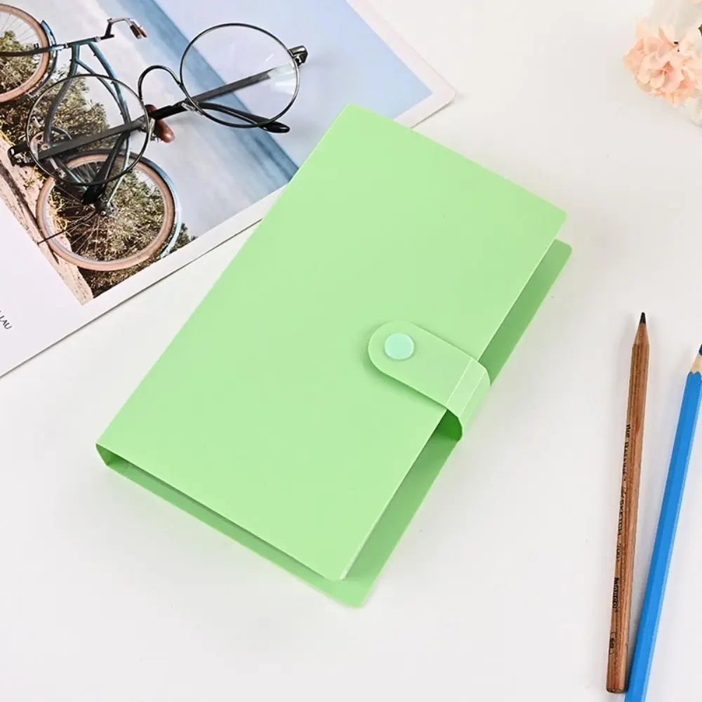 100 Bills Collection 50 White Inner leaf Paper Money Collection Album Compact and Portable