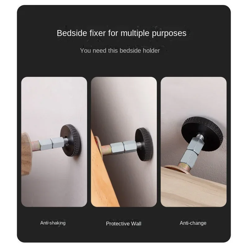 Frame Chair Foot Cover Fixer Chair Leg Protectors Headboard Locking Stop Height Anti - Sway 30 - 110mm Pin Fixed Dowels Retainer