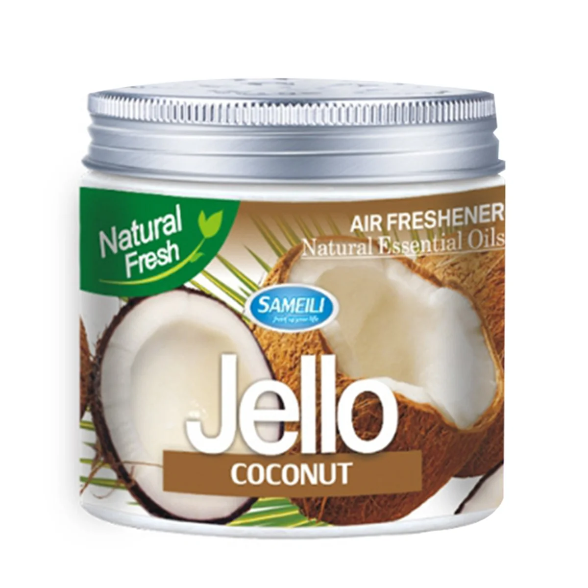 Car 220g Jello Perfume Air Freshener Car Balm Deodorizing Long-Lasting Fragrance Scent Aromatherapy COCONUT