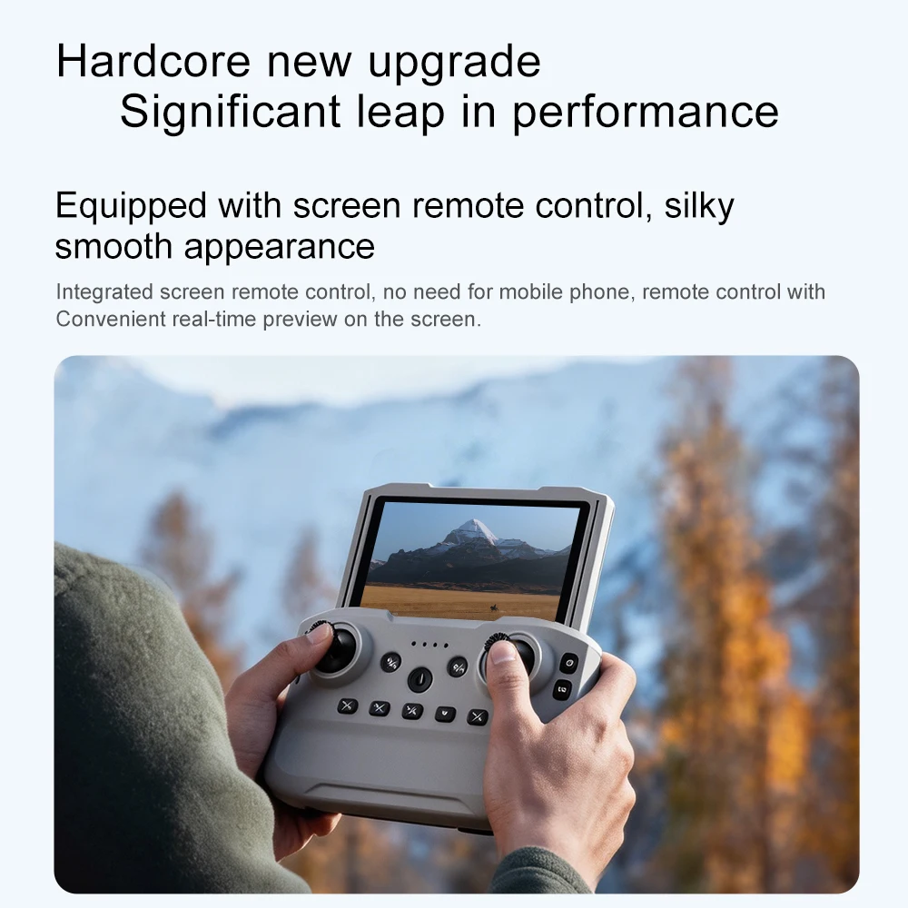 Drone Lenovo M5 8K Pliable avec Écran 4,3" - Moteur Sans Balais