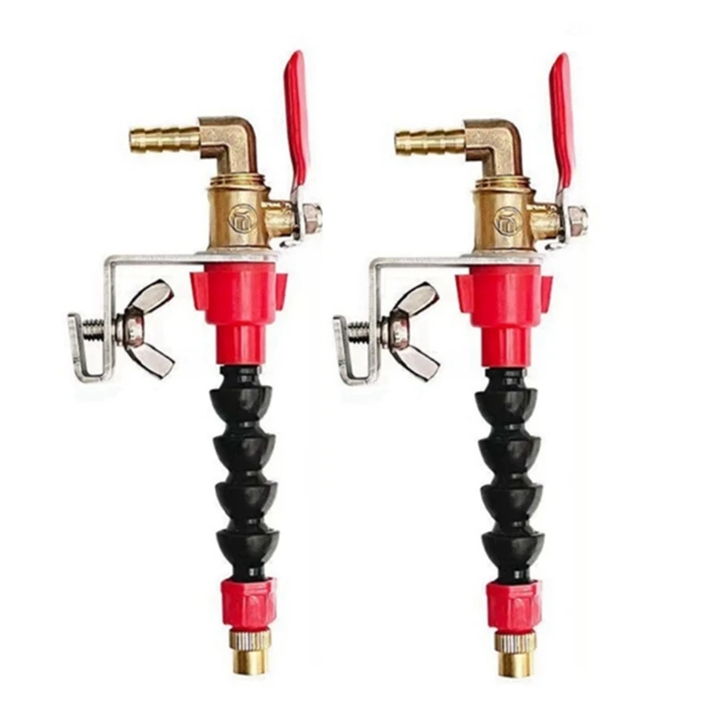 

2Pcs System Nozzle Coolant Sprayer Dust-Proof Sprayer For Brick Tile Cutting Machine Angle Grinder