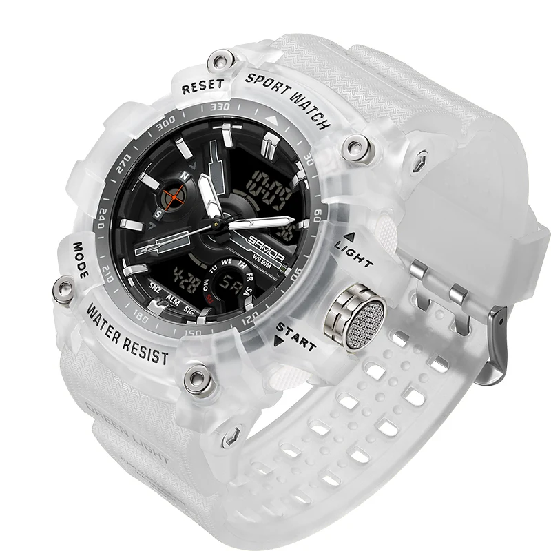 Rugged Waterproof Sport Wristwatch