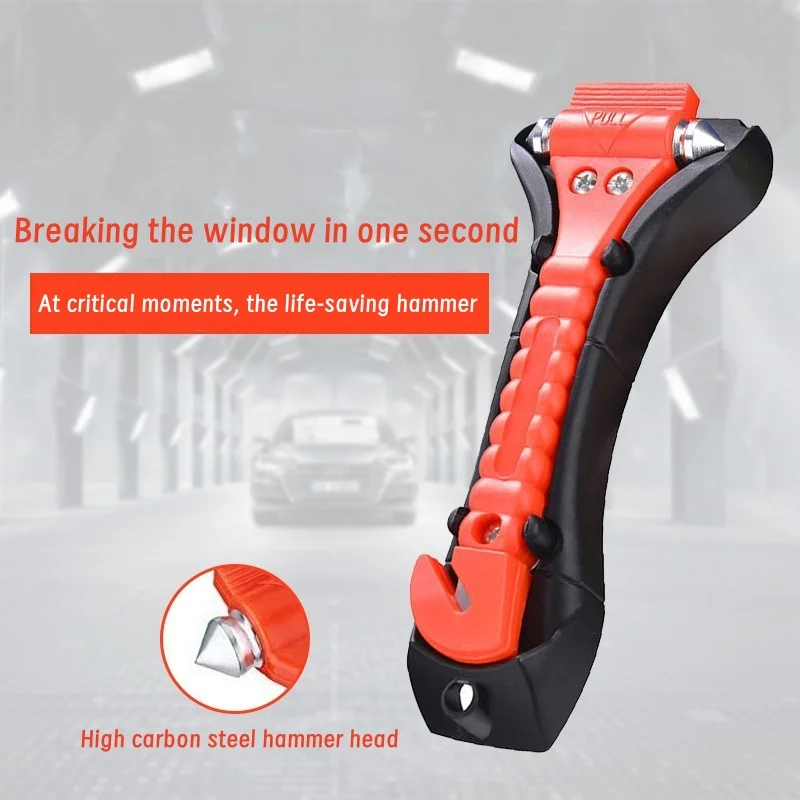 Multifunctional Car Emergency Window Breaker Hammer Tool