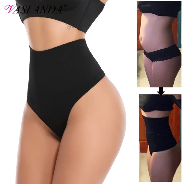 High Waist Tummy Control Panties Thong Panty Shaper Slimming Underwear Butt  Lifter Belly Shaping Cincher Brief Women Body Shaper - Shapers - AliExpress