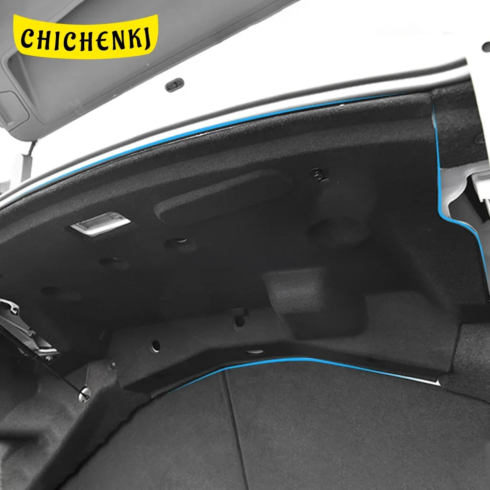 

For Volkswagen VW Jetta MK6 MK7 2013-2023 Auto Car Rear Trunk Firewall Mat Pad Cover Sound Heat Insulation Cotton Noise Deadener