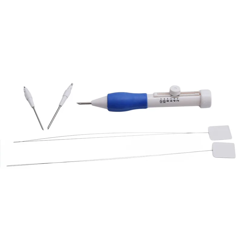 Stickerei Punch Nadel Kit Nähen Werkzeug Set Magie Stickerei Nadel Stift Weben Werkzeug Stricken DIY Nähen Werkzeuge – Detail 6