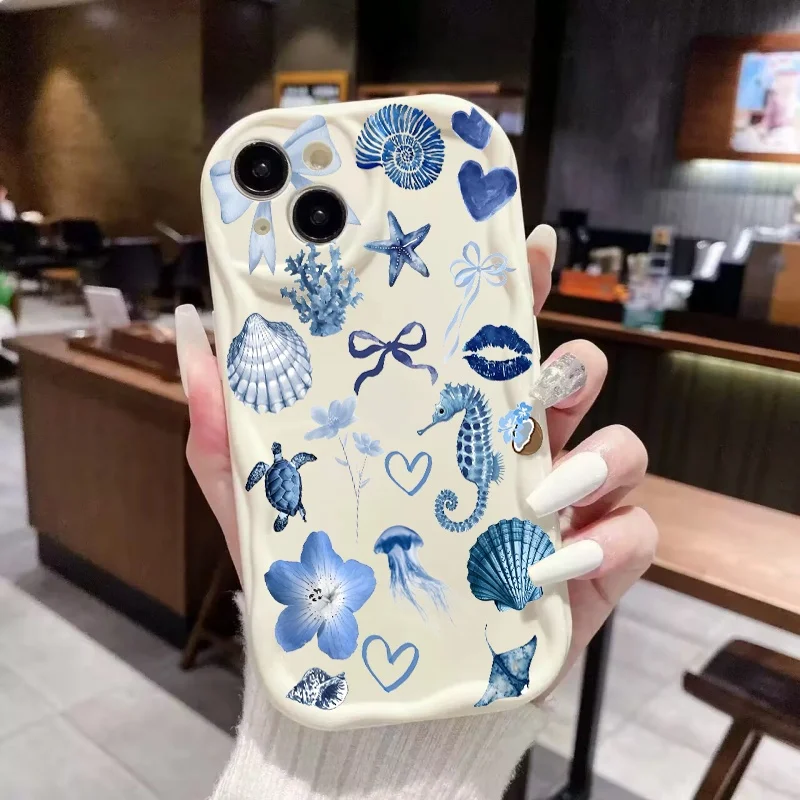 Enchanting Underwater World Jellyfish & Starfish Phone Case Cover