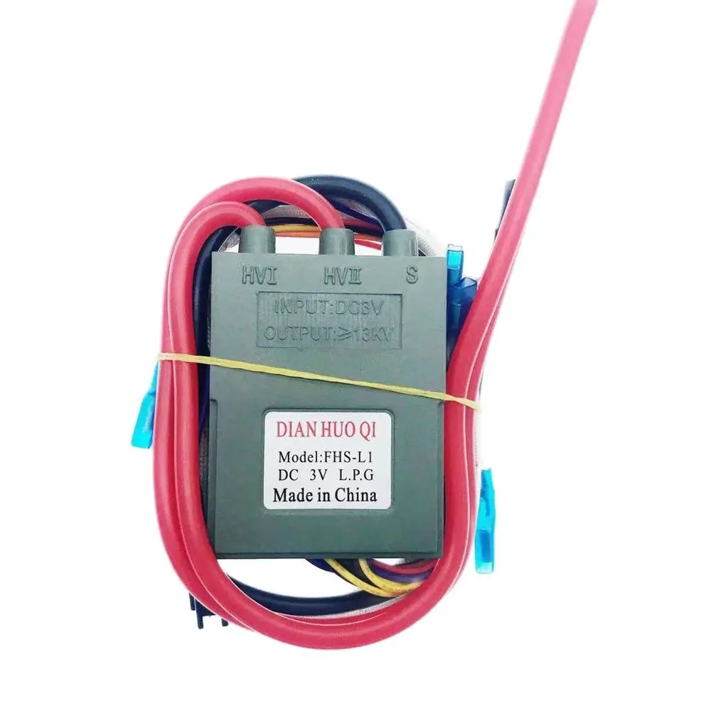 Gas Oven Igniter DC 3V Double Ignition With Temperature Control Display 12 Wires