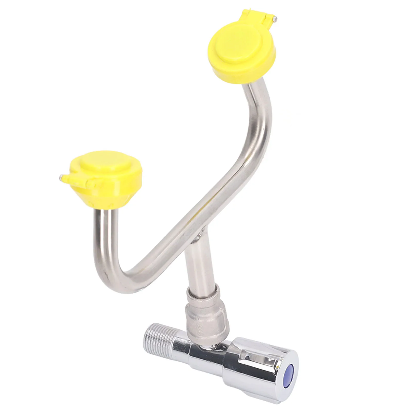 Emergency Eye Wash Station Reliable Continuous Water Eye Wash Station Easy Installation 304 Stainless Steel for Factories