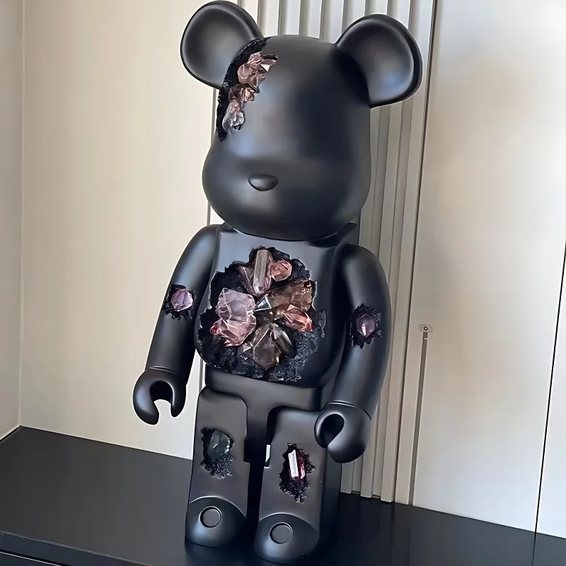 Creative Crystal Violent Bear, Large Ornament, Floor-standing Erosion, Internet Celebrity, Living Room 2