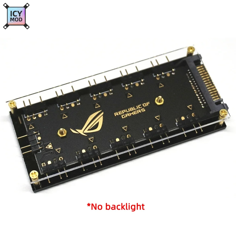 5V 3 Pin ARGB RGBW Cavo Per AURA SYNC RGB 10 Hub Splitter SATA - Foto 2