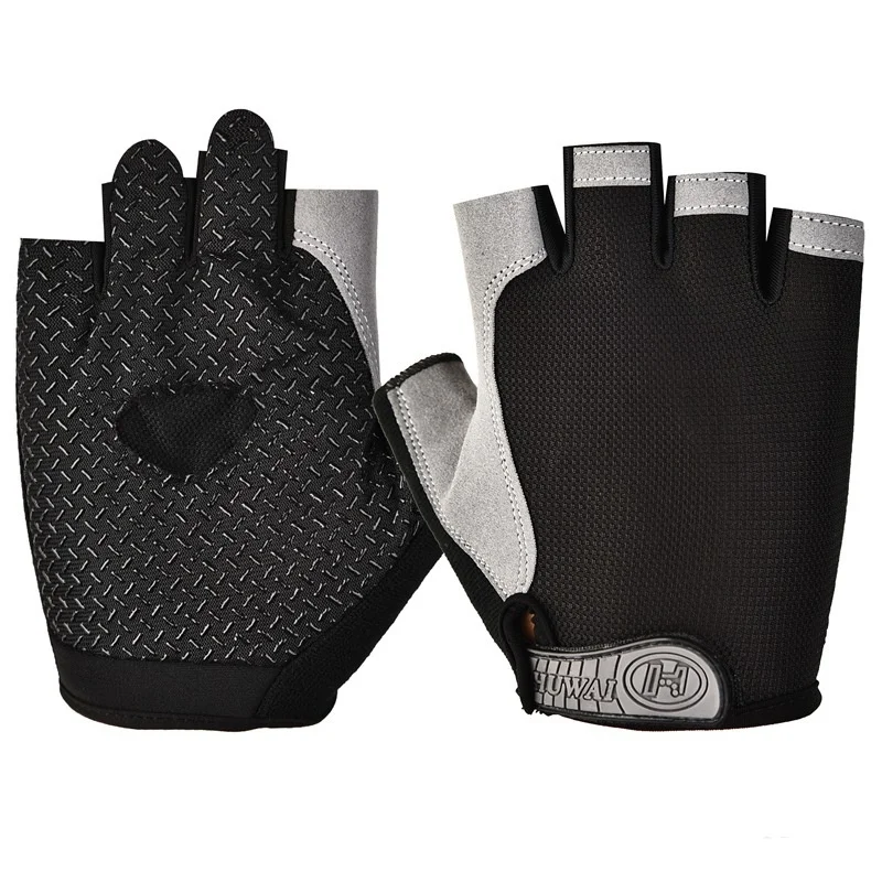 Half Finger Anti-Slip Gel Pad Fitness Gloves