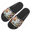 GTA V 5 Slippers Home Water Shoes Cute Cartoon Anime Men Women Teenagers Beach Pool Sandals Custom Made Summer Slipper Fashion 2