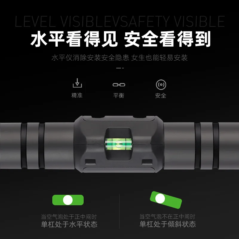 Horizontal Bar Household Indoor Fitness Equipment Pull-up Device Children's Sports Family Punch-Free Door Single Rod