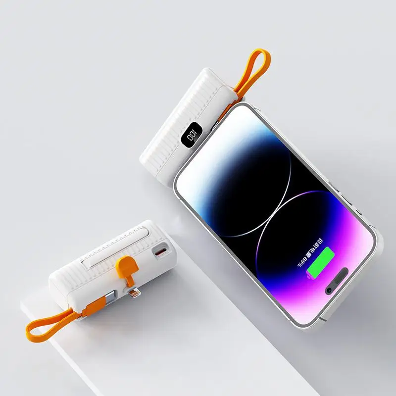Mini Wireless High Capacity Fast Charging Portable Mobile Power Supply - Image 2