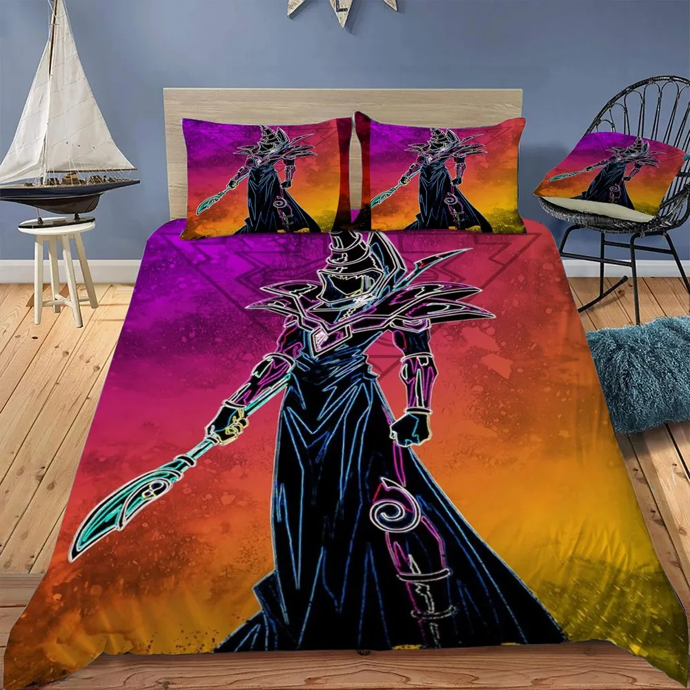 

Soul of the Dark Magician Bedding Set For Bedroom Soft Bedspreads For Double Bed Duvet Cover Quality Quilt Cover And Pillowcase