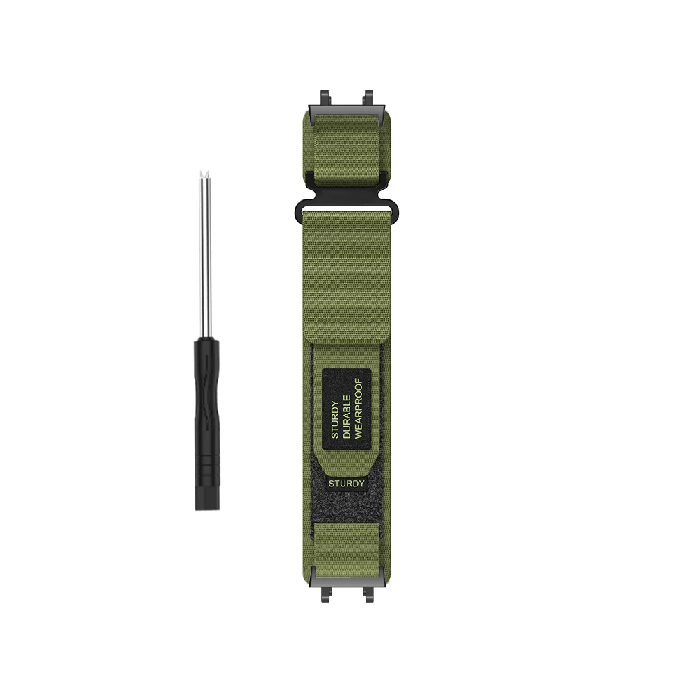 Durable Nylon Sport Strap - Outdoor Loop Wristband with Tool
