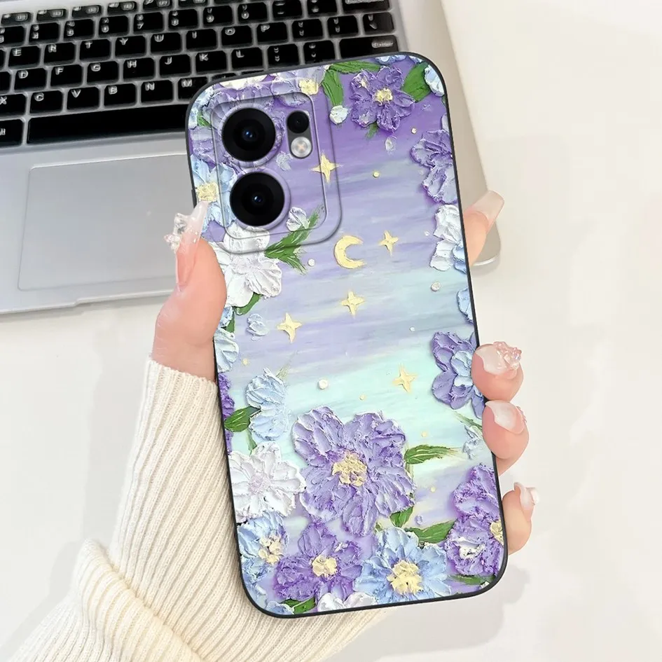 Fashion Sunset Girls Astronaut Soft Silicone Phone Cover