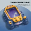 Handheld Fighter Adventure Toy Creative Fighter Aircraft Adventure Toy with Large Screen for Boys Girls Exquisite Adventure Game 2