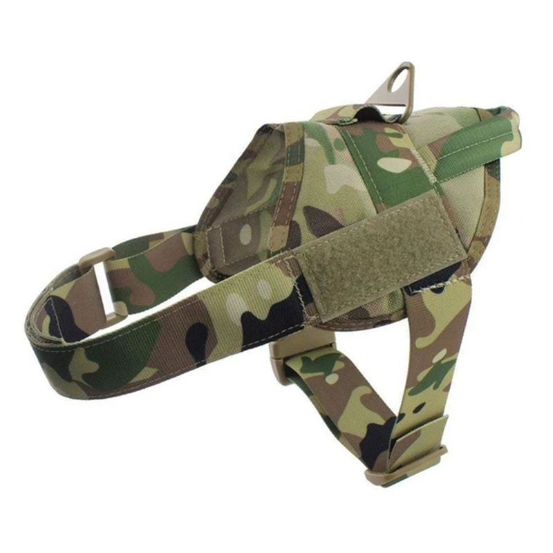 thumbnail image 1 of Arnés táctico militar para perros Patrol K9, Collar de trabajo para mascotas, arnés para perros pequeños y grandes, chaleco para perros con asa, productos para mascotas, 1 of 5