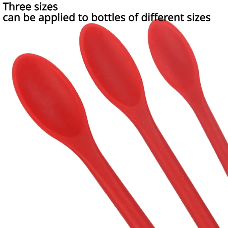 Silicone Scraper Double-head Lengthened Cosmetic Jam Deep Bottle Mini Spatula Set Makeup Tools Face Cream