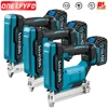Straight U Staples Brushless Nail Gun Battery Powered Wireless Cordless Electric Stapler for Makita 18V Battery Woodworking 1