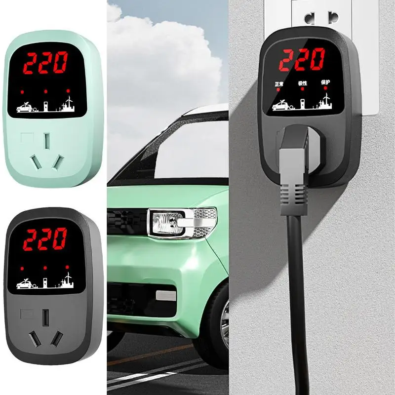

Electric Car Charger Adapter EV Fast Charger Connector Ground Wire Treasure Socket Converter Equipment For New Energy Vehicle