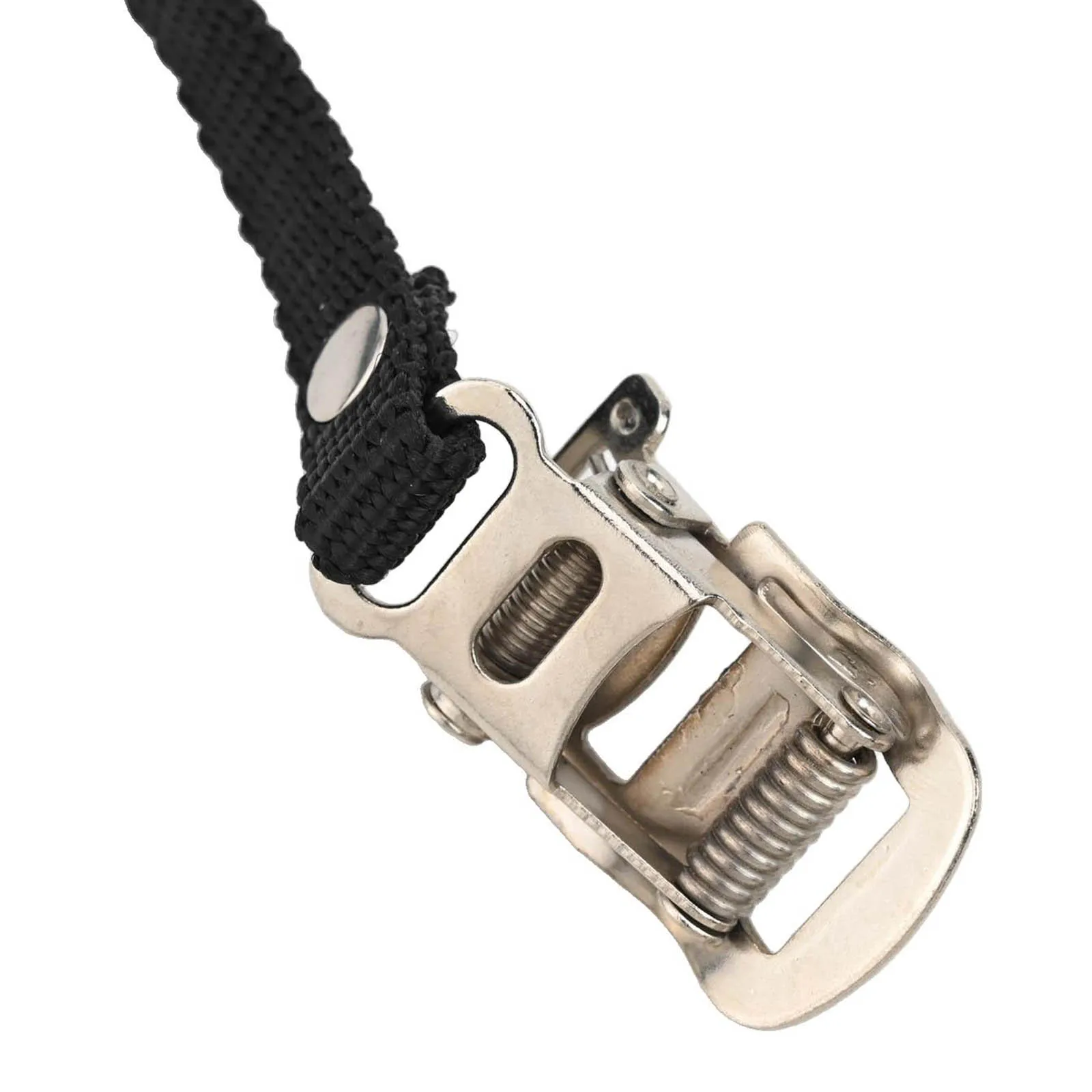Adjustable Straps Exercise Bike Pedal Straps Foot Pedal Adjustable Metal Buckle Easy To Install Replace Old Shoelaces