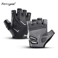 Summer New Half-Finger Men'S And Women'S Cycling Gloves Liquid Silicone Shock-Absorbing Breathable Sports Bicycle Fitness Gloves 2