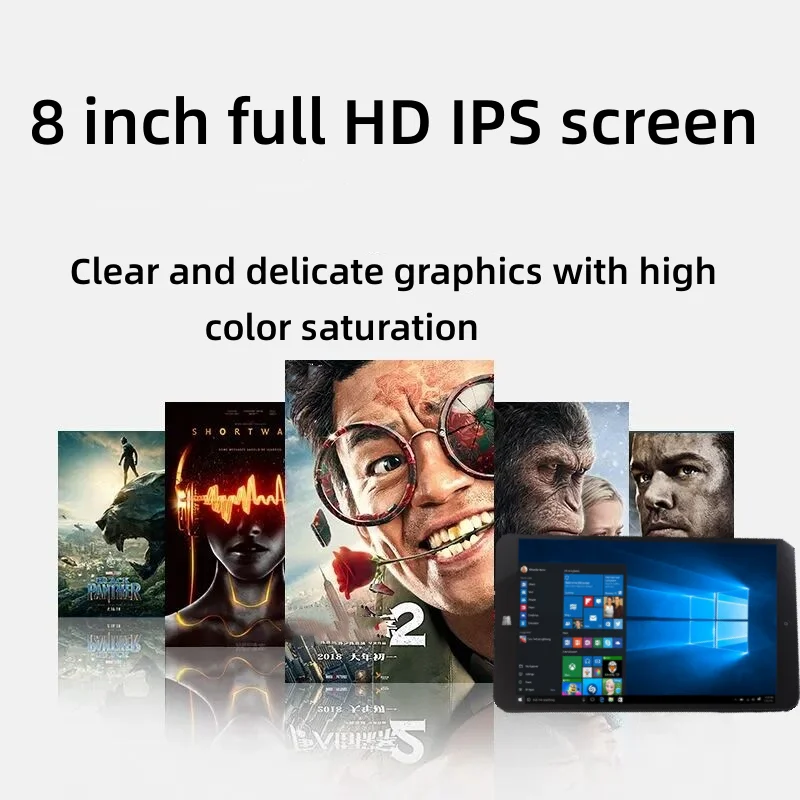 BiG Sale 8 INCH 4GB RAM 64GB ROM AR1 Windows 10 Tablet PC Quad Core Dual Camera build in 4000mAh Battery 5
