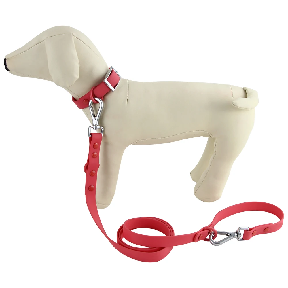 Universal Waterproof Dog Collars With Zinc Alloy Buckle PVC Rubber for Medium Small Dog Collar for Cats dog collar,pet collar