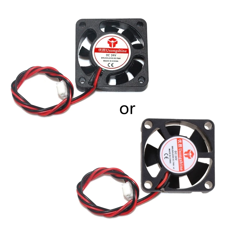 for Dc 5V/12V/24V Computer CPU Cooler Mini 4010 Cooling Fan 40x40x10mm for Extruder J60A