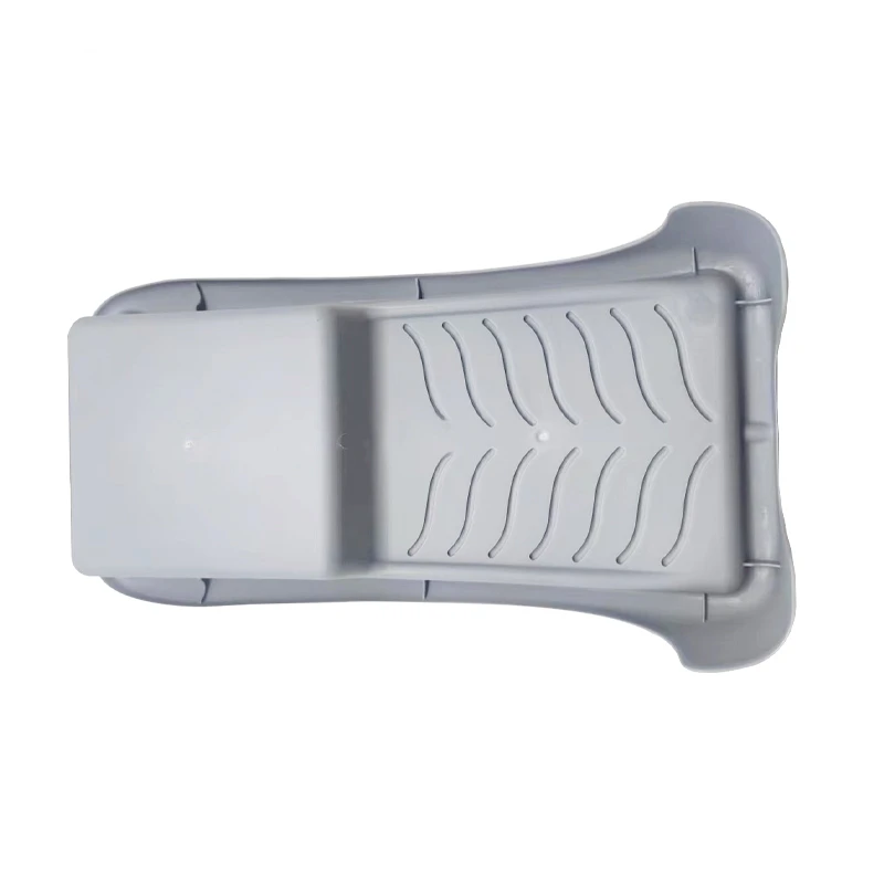 4inch 9inch Paint tray for household wall painting treatments gray/yellow plastic paint pan roller plate tools