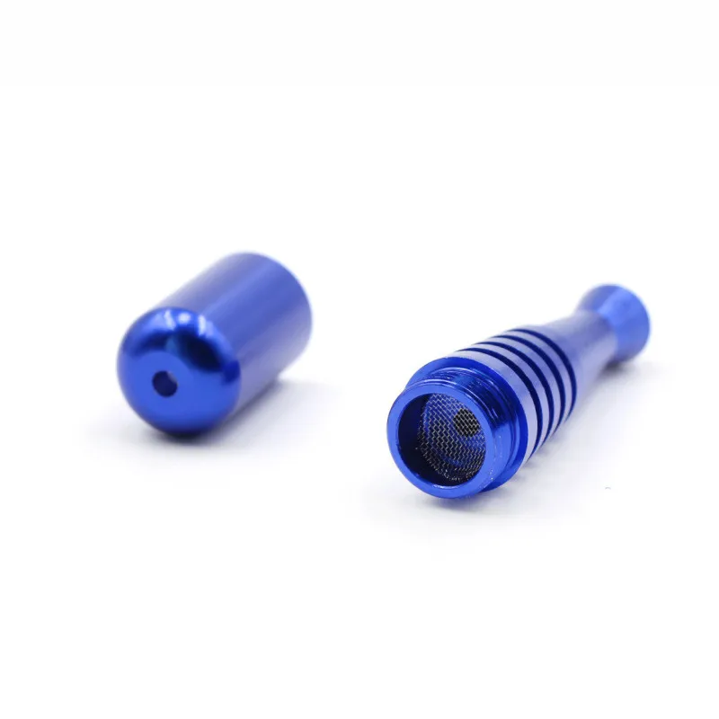 Baseball Bat Pipe Mini Multicolor Portable Detachable Metal Pipe Smoking Set Dry Tobacco Accessories