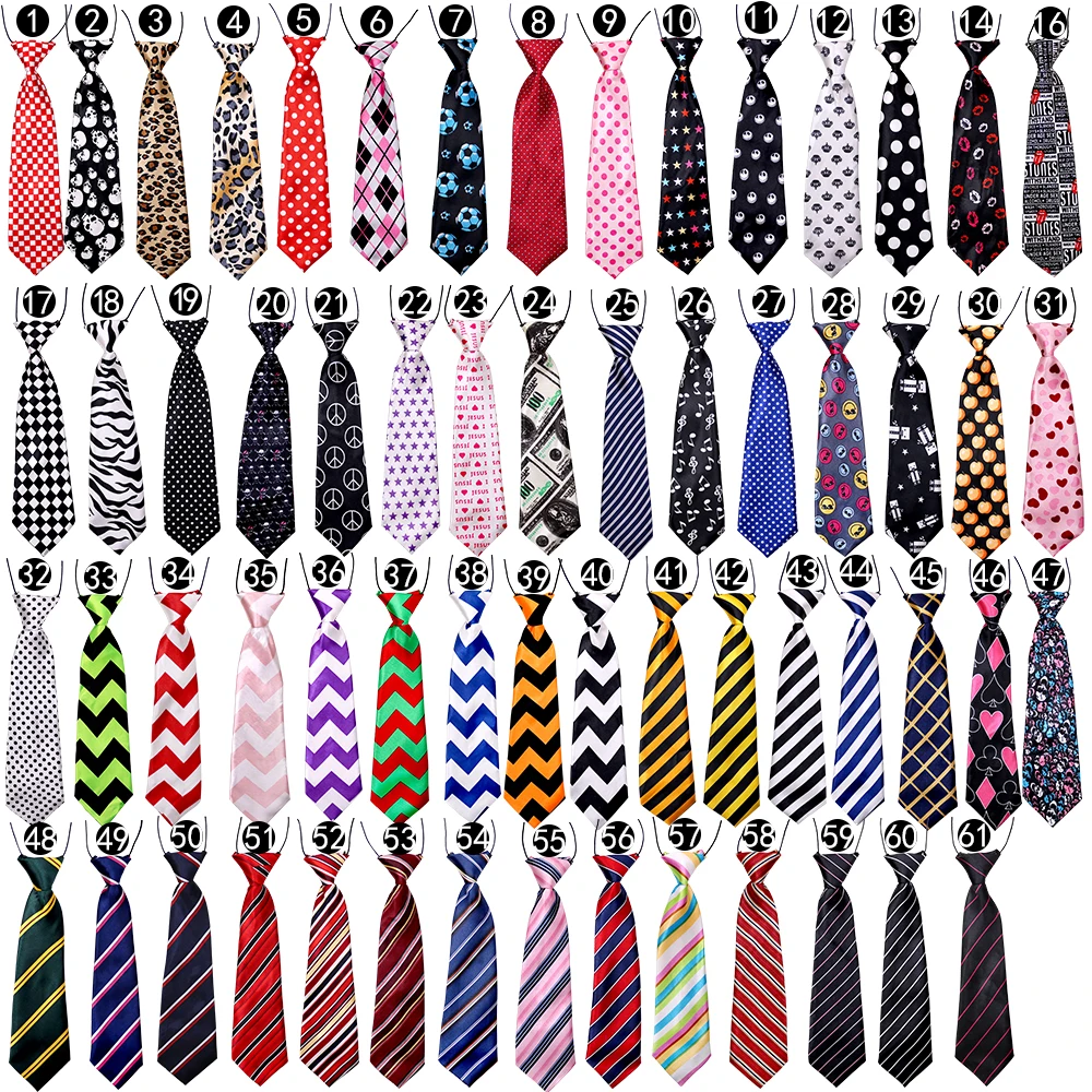 

80pcs Dog Accessoreis Large Dog Neckties /Ties Large Dog Grooming Accessories Dog Neckties Pet Supplies For Large Dogs